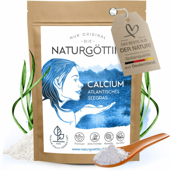 Pulver Calcium Aus Seegras Naturgoettin 500