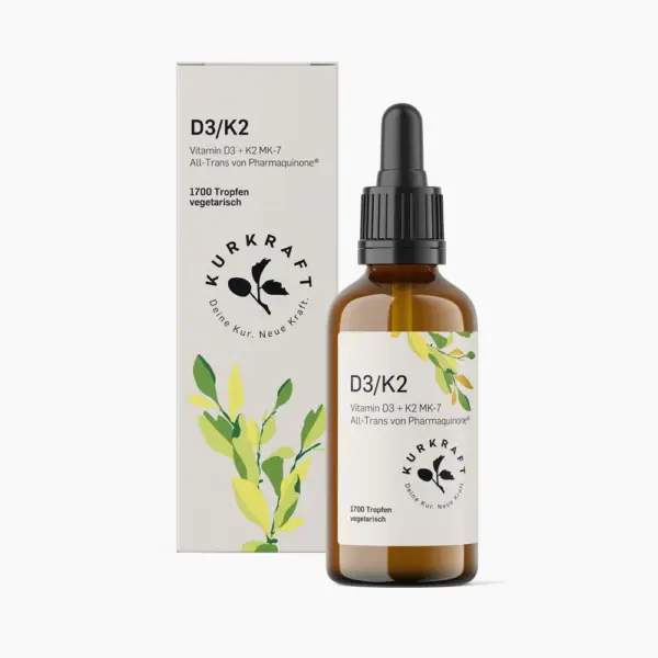Vitamin D3+K2 Tropfen Kurkraft Kaufen